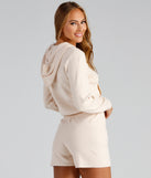 With fun and flirty details, Lounge In Style Hoodie Sweater shows off your unique style for a trendy outfit for the summer season!
