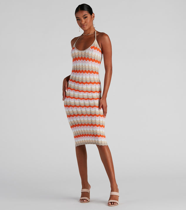 Summer Daze Halter Sweater Dress Summer Daze Halter Sweater Dress