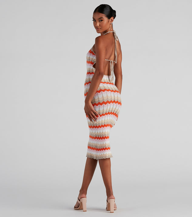 Summer Daze Halter Sweater Dress | Windsor