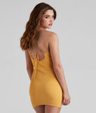 Summer Babe Halter Sweater Dress