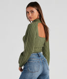 With fun and flirty details, Autumn Harvest Mock Neck Sweater Top shows off your unique style for a trendy outfit for the summer season!