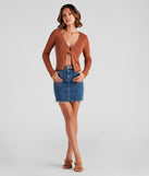 With fun and flirty details, Fell For You Knit Open Cardigan shows off your unique style for a trendy outfit for the summer season!