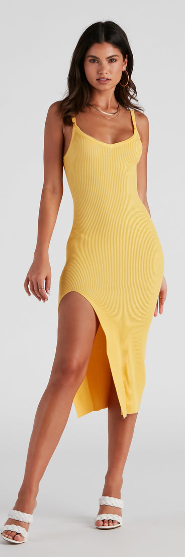 Keep It Light Sweater Midi Dress for Homecoming 2022, Winter Formal Dances, Holiday Dress, Military Balls, Bridesmaids, Wedding Guests, and Prom