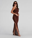 Sunshine Lover Crochet Maxi Coverup
