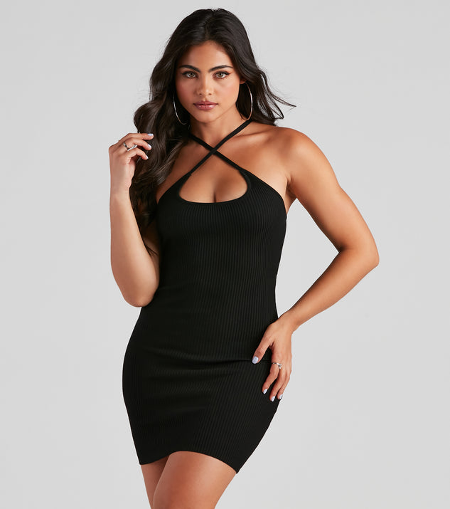 Knit Your Average Sweater Dress helps create the best bachelorette party outfit or the bride's sultry bachelorette dress for a look that slays!