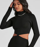 Elevated Cutout Mini Sweater Dress