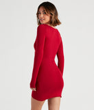 With fun and flirty details, Fall For Surplice Sweater Dress shows off your unique style for a trendy outfit for the summer season!