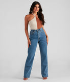 With fun and flirty details, Two Moods Sweater Knit Halter Top shows off your unique style for a trendy outfit for the summer season!