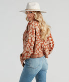 With fun and flirty details, Growl Play Leopard Knit Cardigan shows off your unique style for a trendy outfit for the summer season!