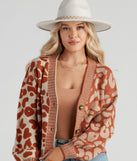 With fun and flirty details, Growl Play Leopard Knit Cardigan shows off your unique style for a trendy outfit for the summer season!