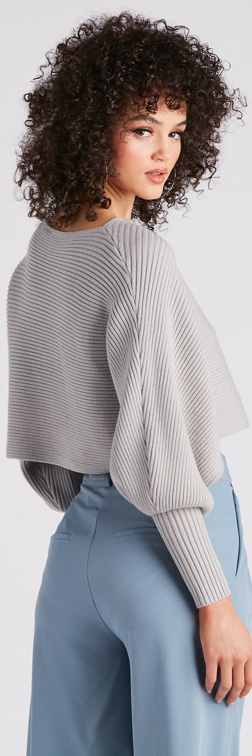 With fun and flirty details, Keep Me Cozy Slouchy Knit Sweater shows off your unique style for a trendy outfit for the summer season!