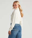 With fun and flirty details, Keep Me Warm Turtleneck Sweater shows off your unique style for a trendy outfit for the summer season!