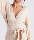 Style Warm Up Sweater Knit Dress
