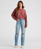 With fun and flirty details, Seasonal Treat Chenille Crop Sweater shows off your unique style for a trendy outfit for the summer season!