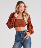 The trendy Call Me Cutie Cable Knit Cardigan is the perfect pick to create a holiday outfit, new years attire, cocktail outfit, or party look for any seasonal event!
