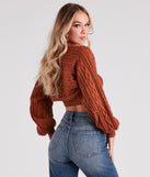 With fun and flirty details, Call Me Cutie Cable Knit Cardigan shows off your unique style for a trendy outfit for the summer season!