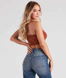 With fun and flirty details, Call Me Cutie Cable Knit Tube Top shows off your unique style for a trendy outfit for the summer season!