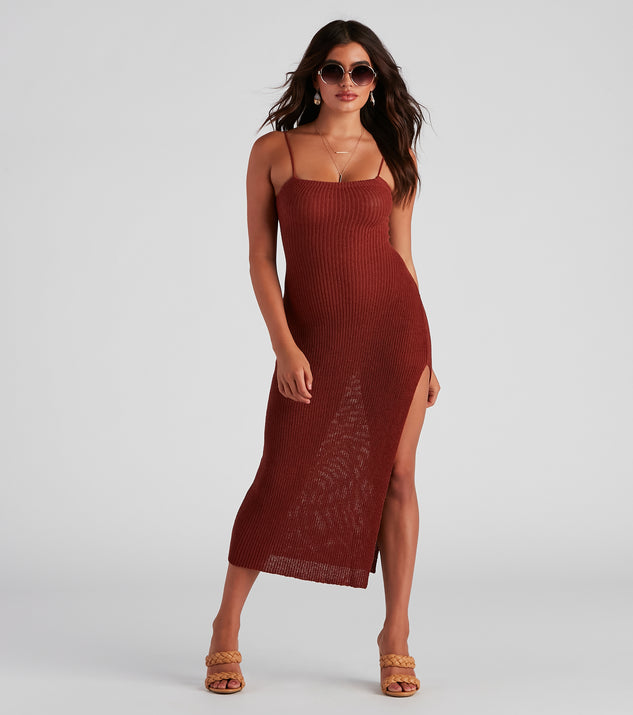 One More Moment Sweater Dress is a fire pick to create 2023 festival outfits, concert dresses, outfits for raves, or to complete your best party outfits or clubwear!