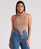 With fun and flirty details, Feisty Lady Turtleneck Sweater Top shows off your unique style for a trendy outfit for the summer season!
