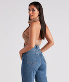 With fun and flirty details, Feisty Lady Turtleneck Sweater Top shows off your unique style for a trendy outfit for the summer season!