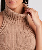 With fun and flirty details, Feisty Lady Turtleneck Sweater Top shows off your unique style for a trendy outfit for the summer season!