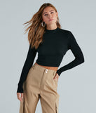 Simple Perfection Open Back Sweater Top is a trendy pick to create 2024 concert outfits, festival dresses, outfits for raves, or to complete your best party outfits or clubwear!