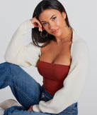 Cozy Fave Sweater Knit Bolero