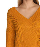 Cozy With A Side Of Knit Sweater
