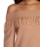 Tassel Detail Pullover Sweater