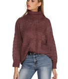 Stay Warm Knit Sweater Tunic