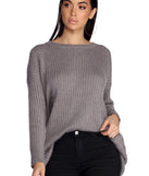 Knit It In Glitter Tunic