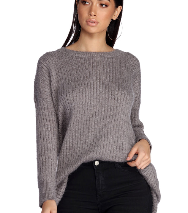 Knit It In Glitter Tunic