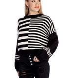 Stripe Life Long Sleeve Pullover