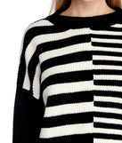 Stripe Life Long Sleeve Pullover