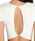 Best Life Cropped Blouse