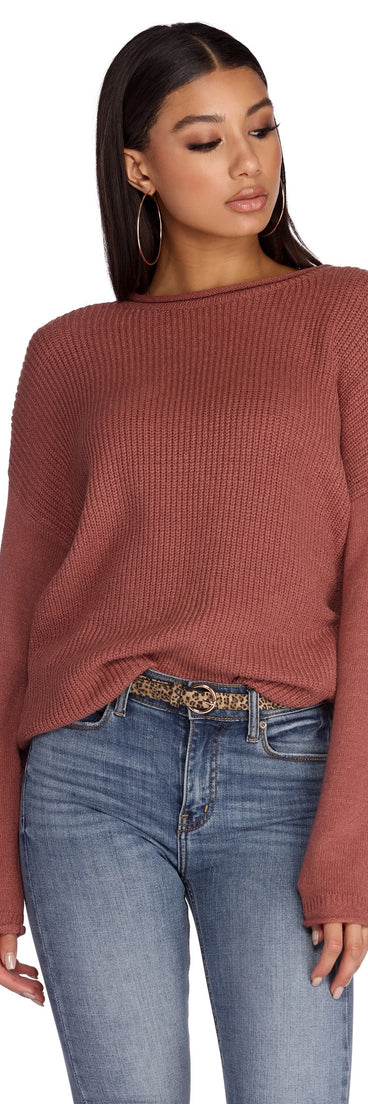 Cute And Comfy Sweater Tunic