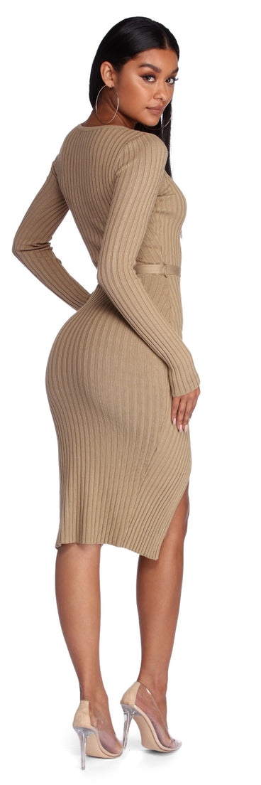 Belted Button Up Midi Dress for 2022 festival outfits, festival dress, outfits for raves, concert outfits, and/or club outfits