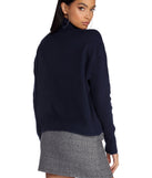 Chilly Vibes Mock Neck Sweater