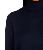 Chilly Vibes Mock Neck Sweater