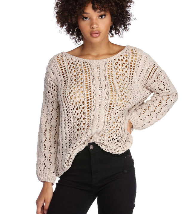 Whisper Softly Pullover Sweater