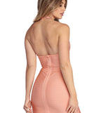 Catch Your Eye Bandage Dress