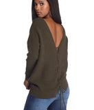 Perfectly Balanced Pullover Knit Sweater