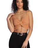 Knot Your Basic Crop Top