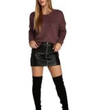 In Knit For Cozy Feels Sweater
