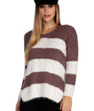 Sweetly Striped Cozy Sweater