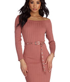 Fit On Point Sweater Dress