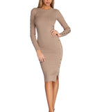 Snap It To Me Midi Dress