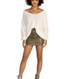 With fun and flirty details, Brave The Chill Chenille Sweater shows off your unique style for a trendy outfit for the summer season!