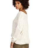 With fun and flirty details, Brave The Chill Chenille Sweater shows off your unique style for a trendy outfit for the summer season!