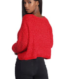 Flix And Chenille Pullover
